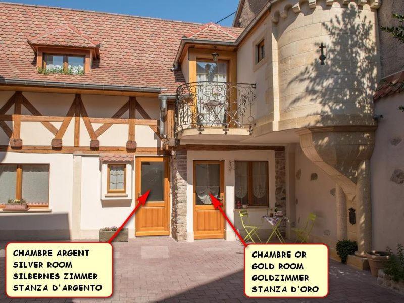 Chambres Suite D'Hote Divine Providence Винтсенайм Экстерьер фото